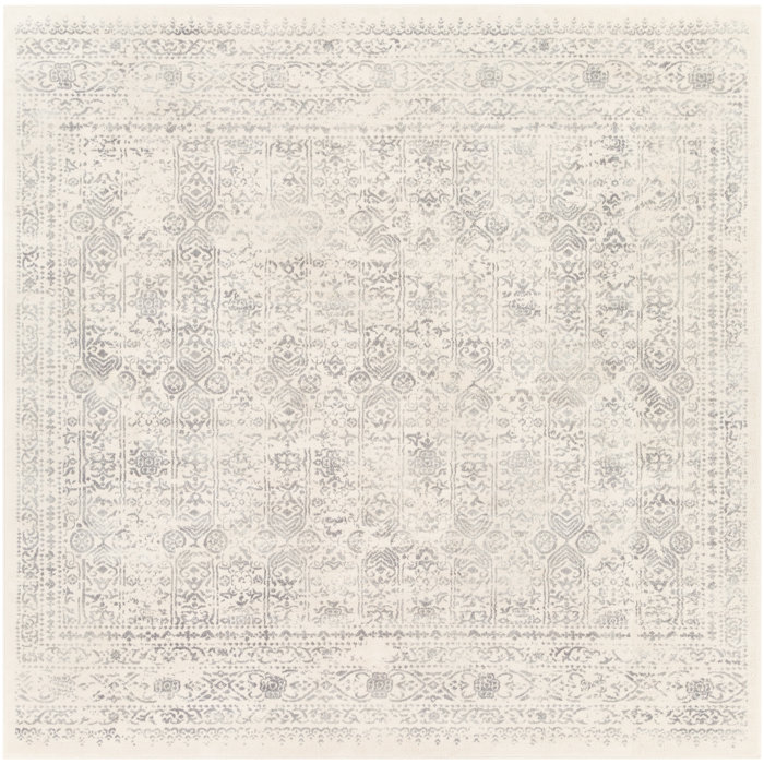 Laurel Foundry Modern Farmhouse DeSoto Oriental Cream/Gray Area Rug